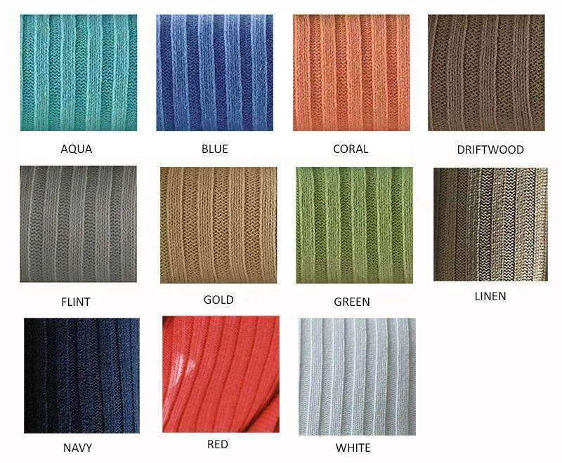 Captiva Knit Throw by Peacock Alley