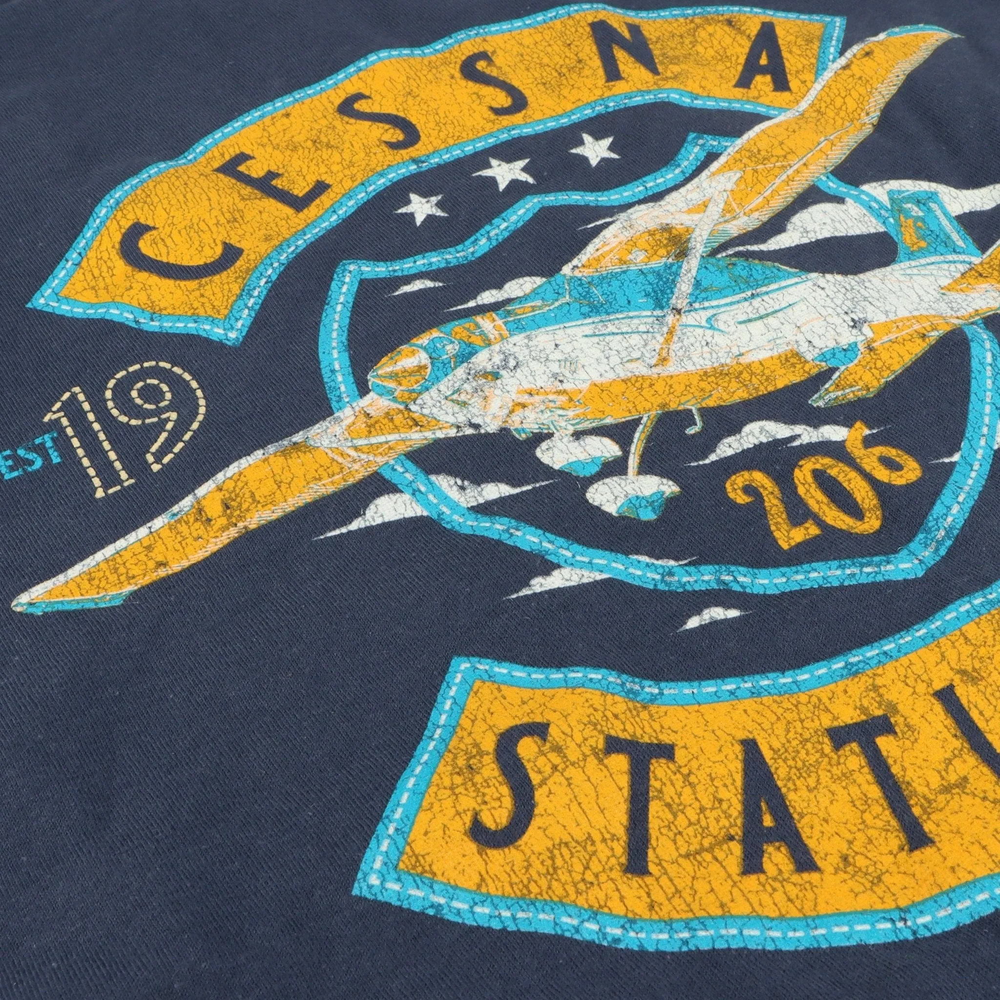 Cessna 206 Stationair In The Clouds Officially Licensed T-Shirt