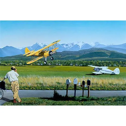 Checking the Mail Limited Edition Sam Lyons Print