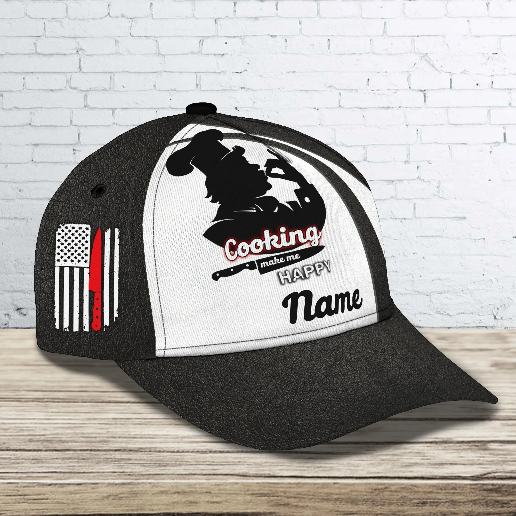 Chef 1 - Personalized Name Cap - Loop - Vhv-cap-044