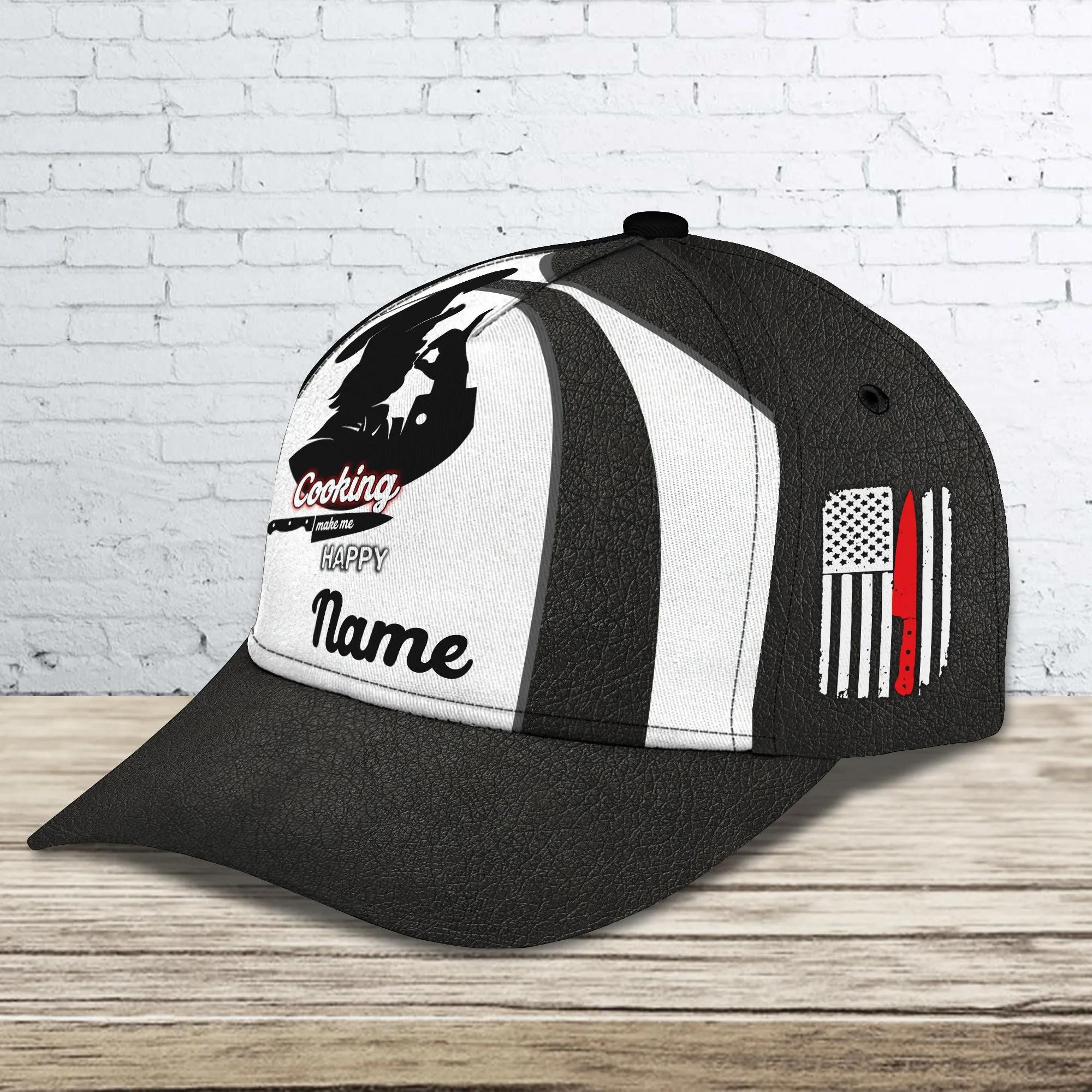 Chef 1 - Personalized Name Cap - Loop - Vhv-cap-044