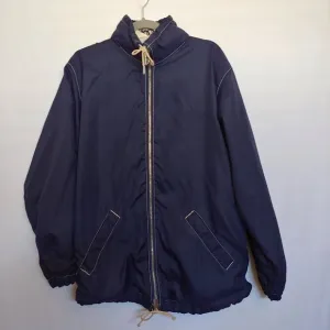 Chevignon Fabulous Kids Legend Paris Vintage Blue Nylon Hoodie Zip Jacket X
