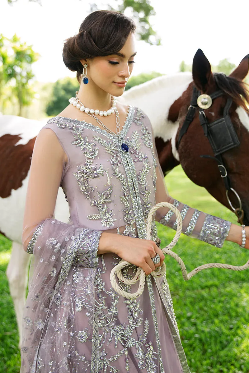 Claire TDL22-03 | Mushq Serendipity Trousseau De Luxe 2022 Luxury Wedding Collection | Embroidered Net Suits