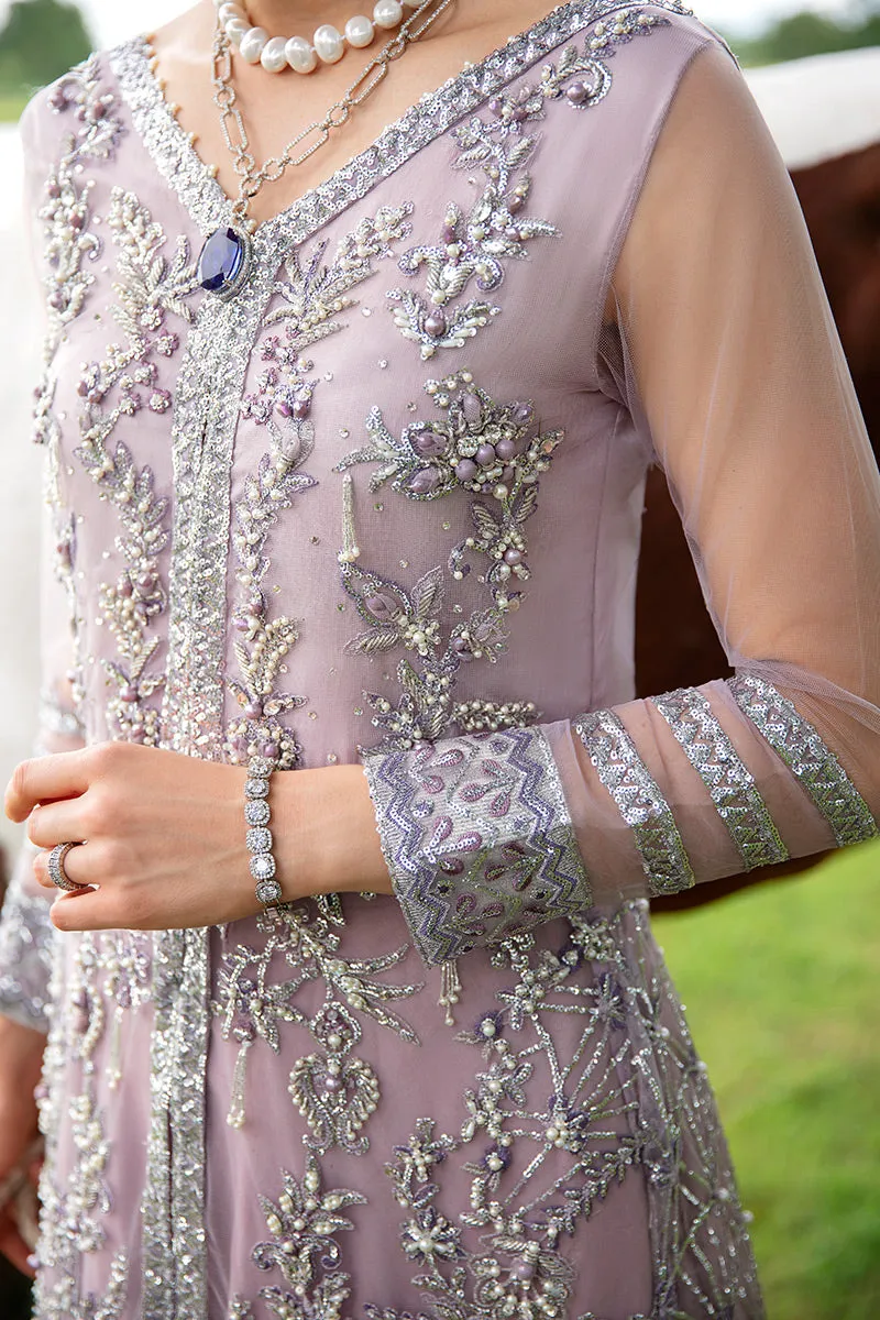 Claire TDL22-03 | Mushq Serendipity Trousseau De Luxe 2022 Luxury Wedding Collection | Embroidered Net Suits