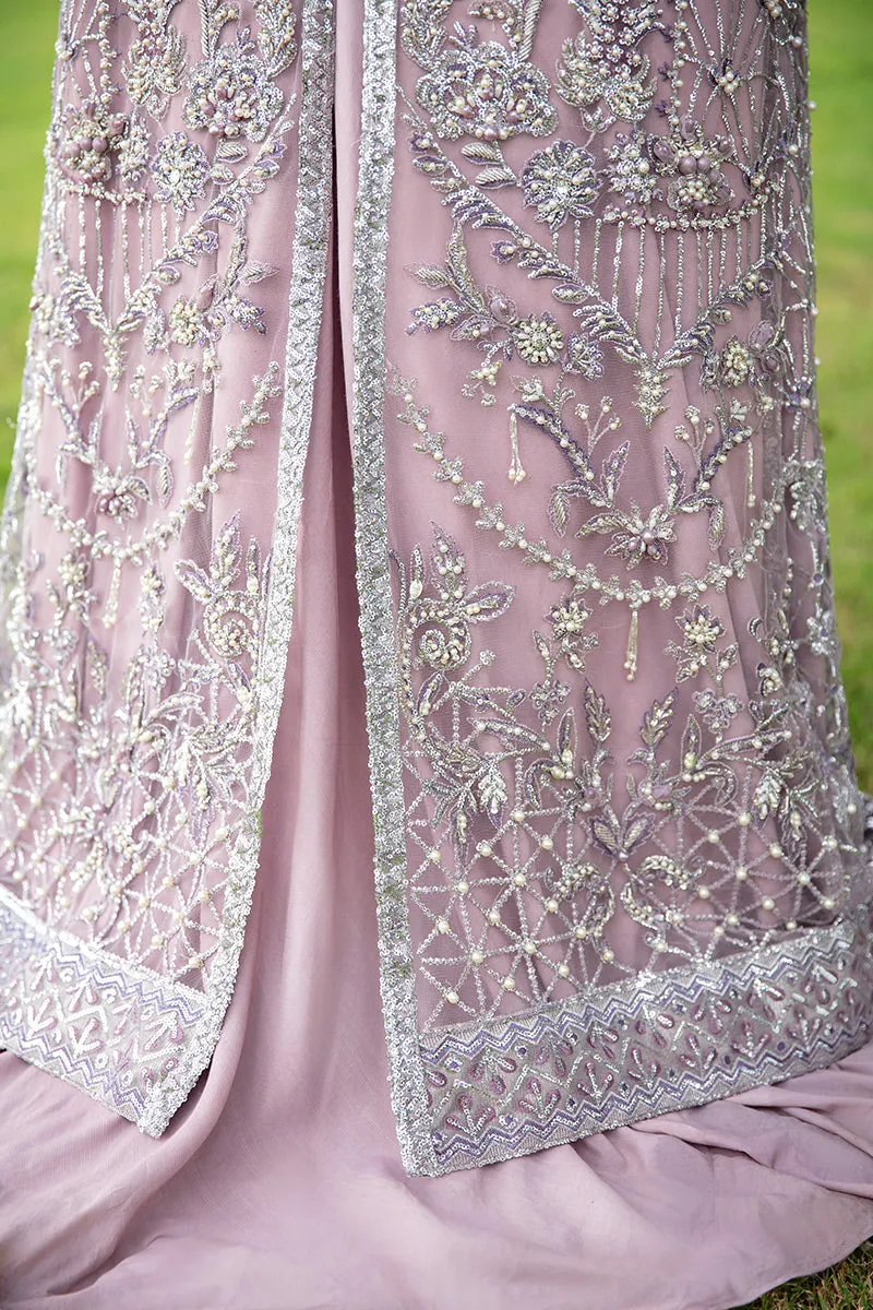 Claire TDL22-03 | Mushq Serendipity Trousseau De Luxe 2022 Luxury Wedding Collection | Embroidered Net Suits