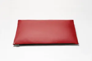 Classic Black/Candy Apple Red 2-Tone Pillow Cover