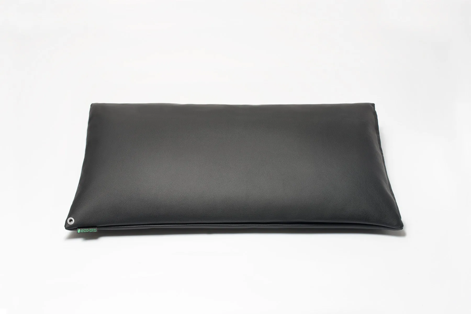 Classic Black/Candy Apple Red 2-Tone Pillow Cover