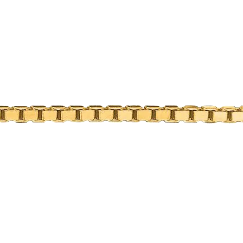 Classic Box Chain - 14K Yellow Gold