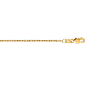 Classic Box Chain - 14K Yellow Gold