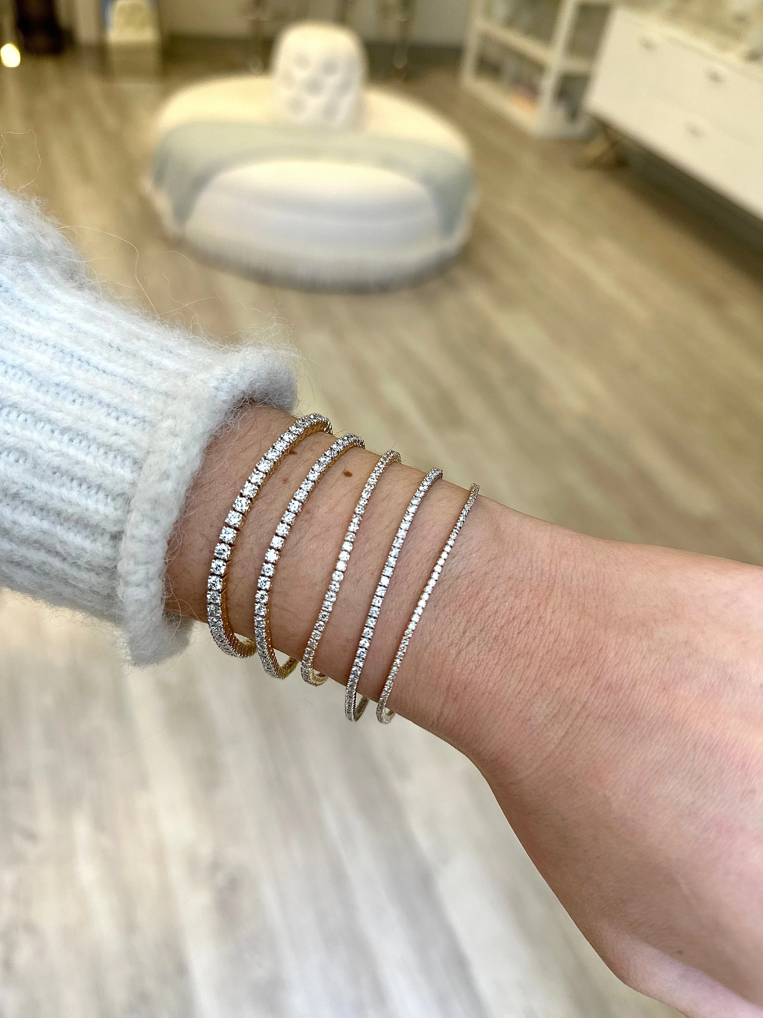 Classic Diamond Tennis Bracelet