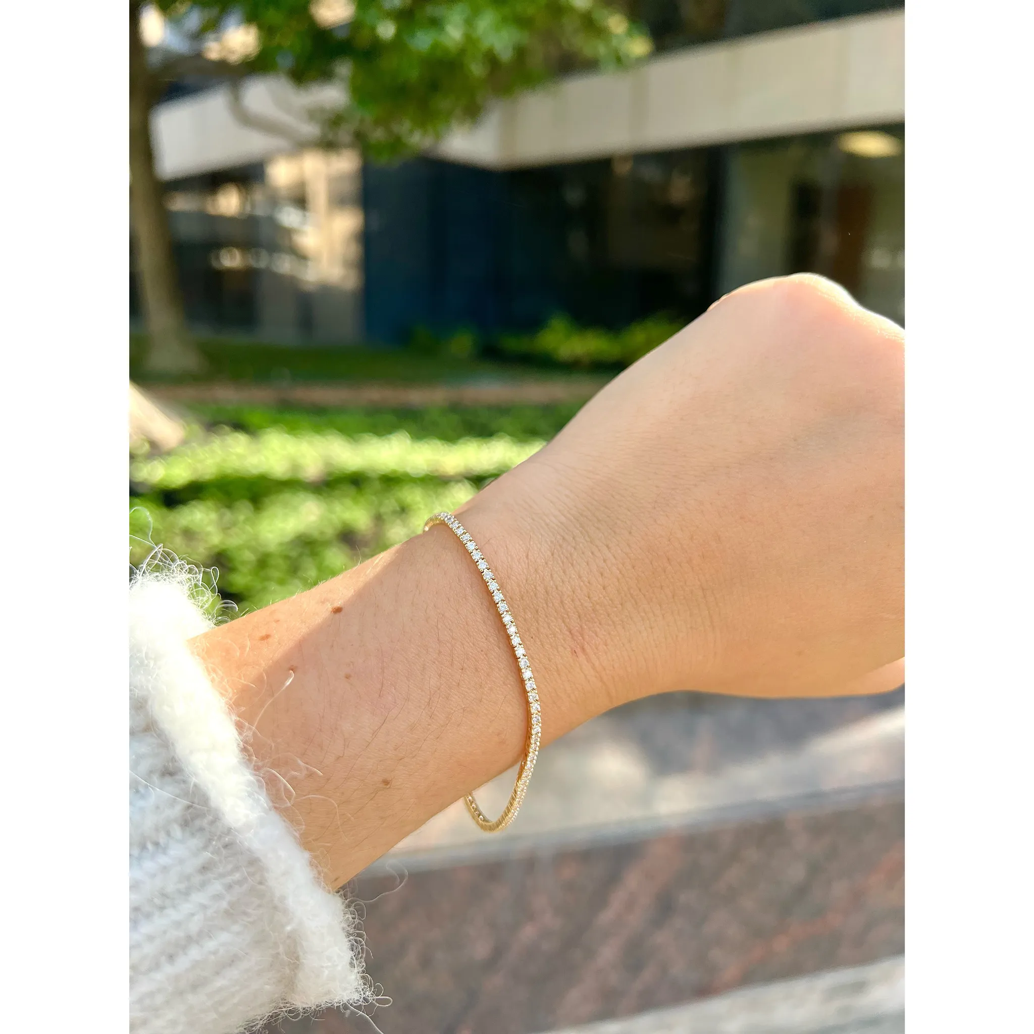 Classic Diamond Tennis Bracelet
