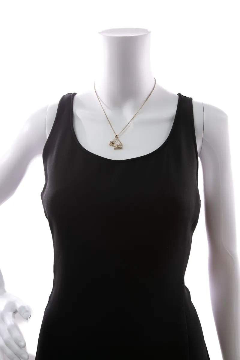 Classic Flap Bag Drop Necklace