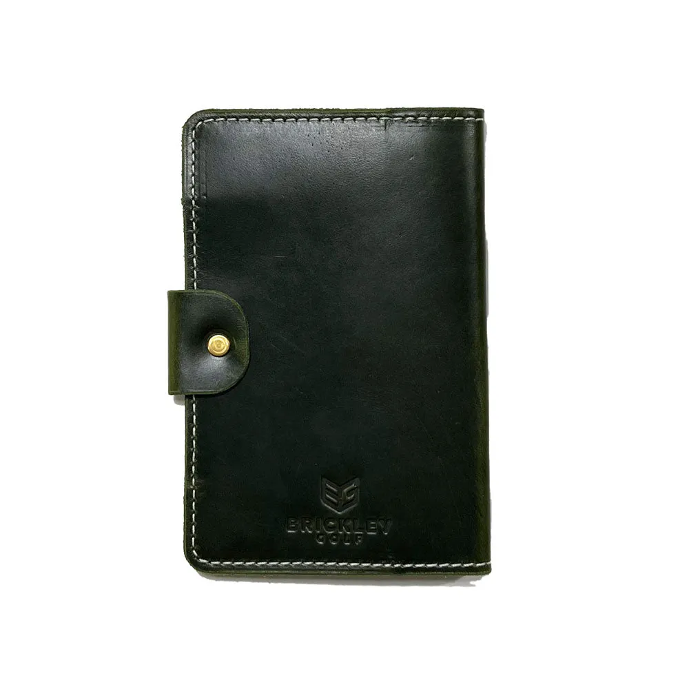 Classic Scorecard Holder - Emerald Green