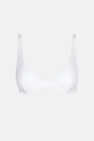 Classic Underwire Top White