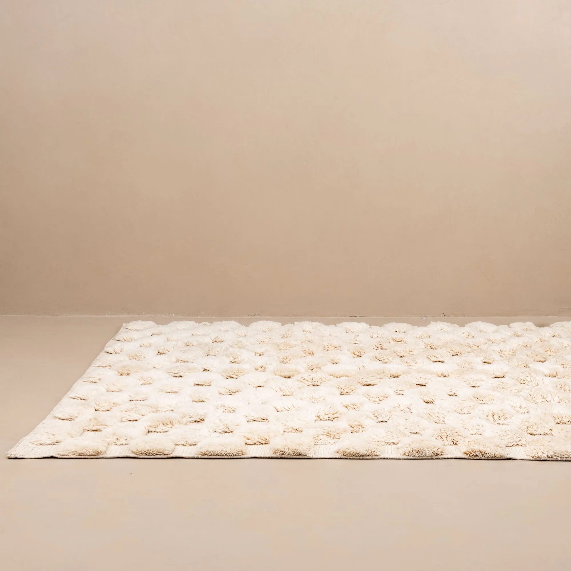 Coral Bloom Comfort - Luxury Shag Moroccan Rug