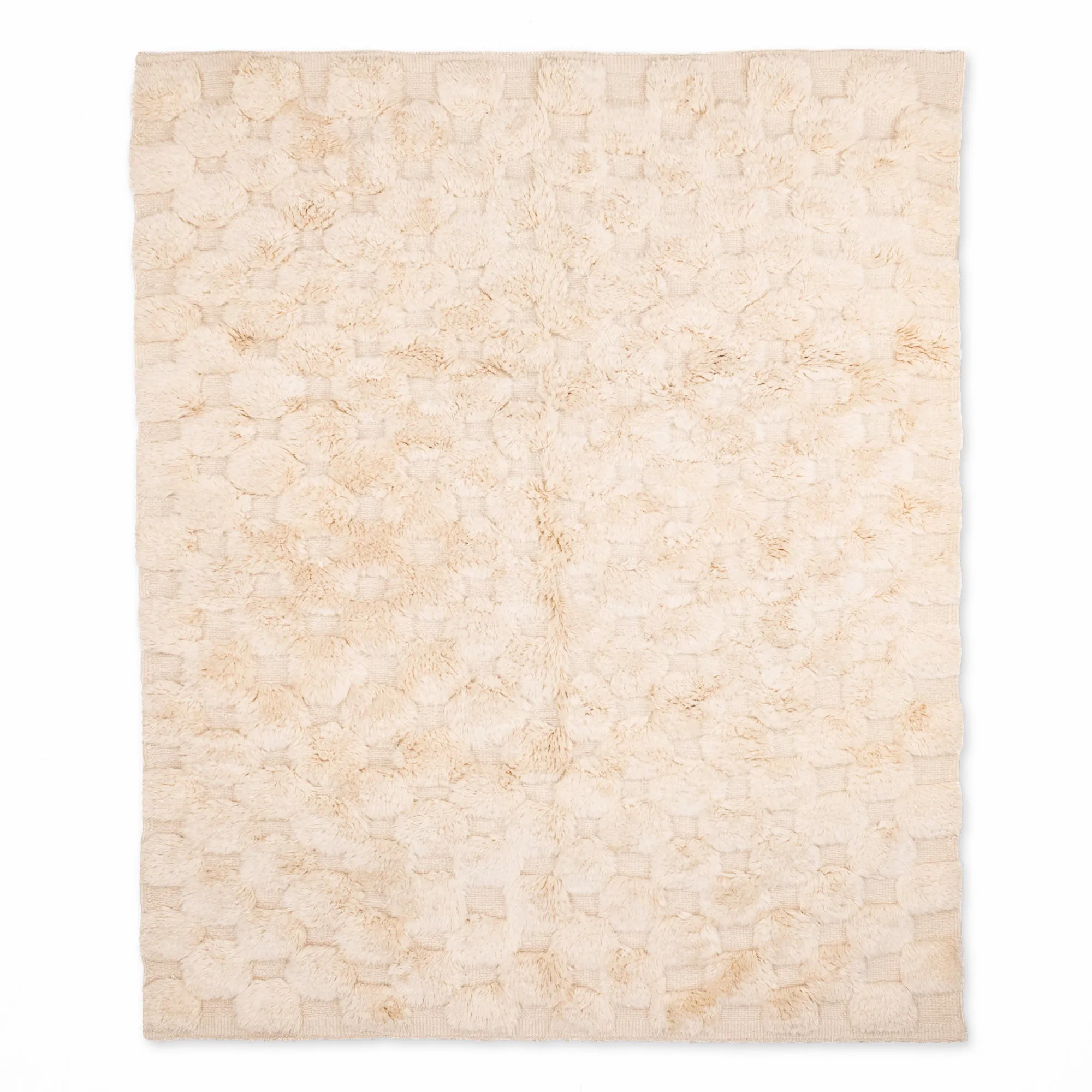 Coral Bloom Comfort - Luxury Shag Moroccan Rug