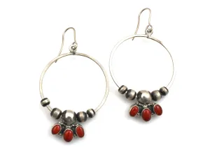Coral Pueblo Earrings