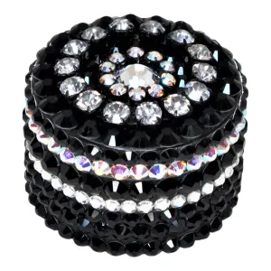 Crystal Grinder in Black   White