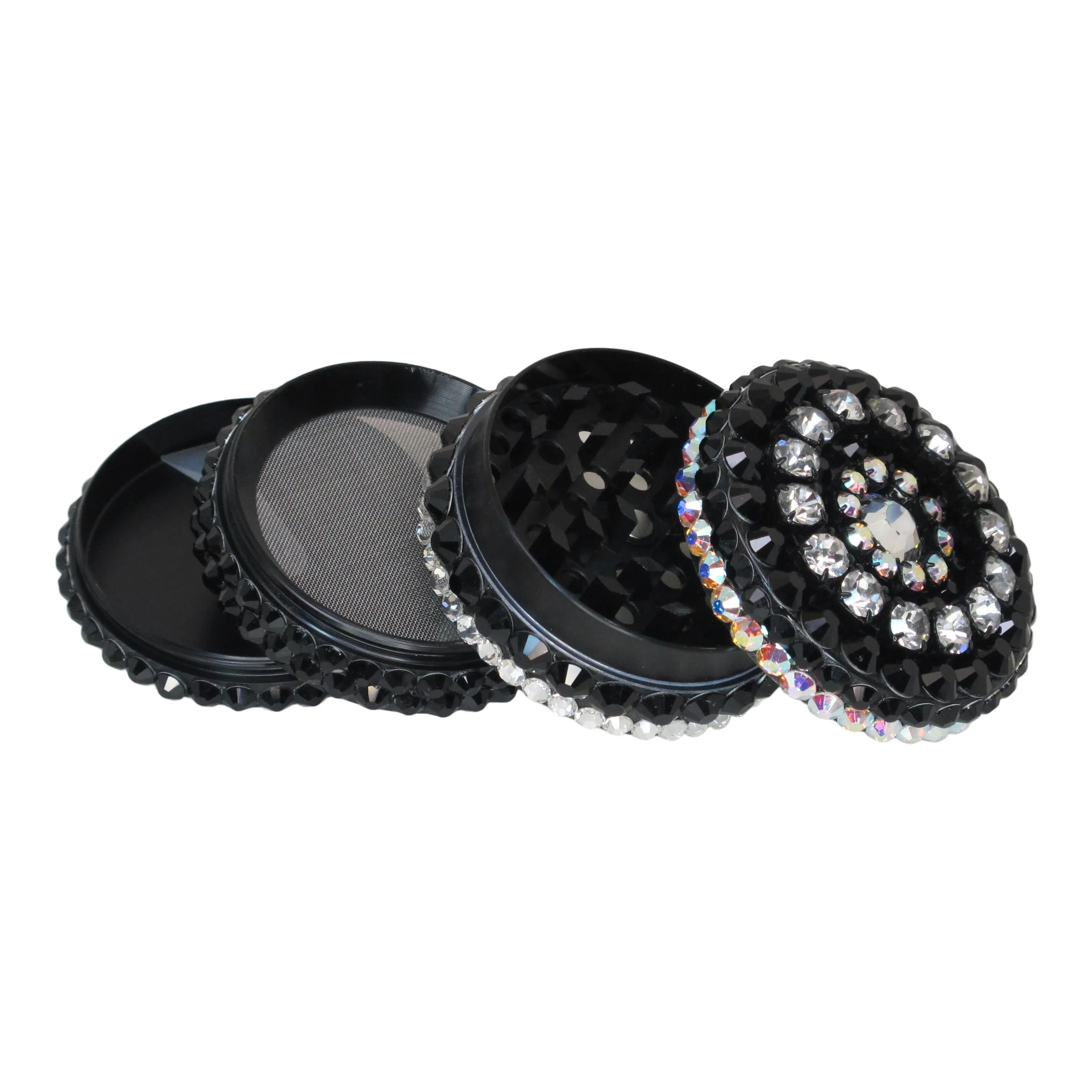 Crystal Grinder in Black   White