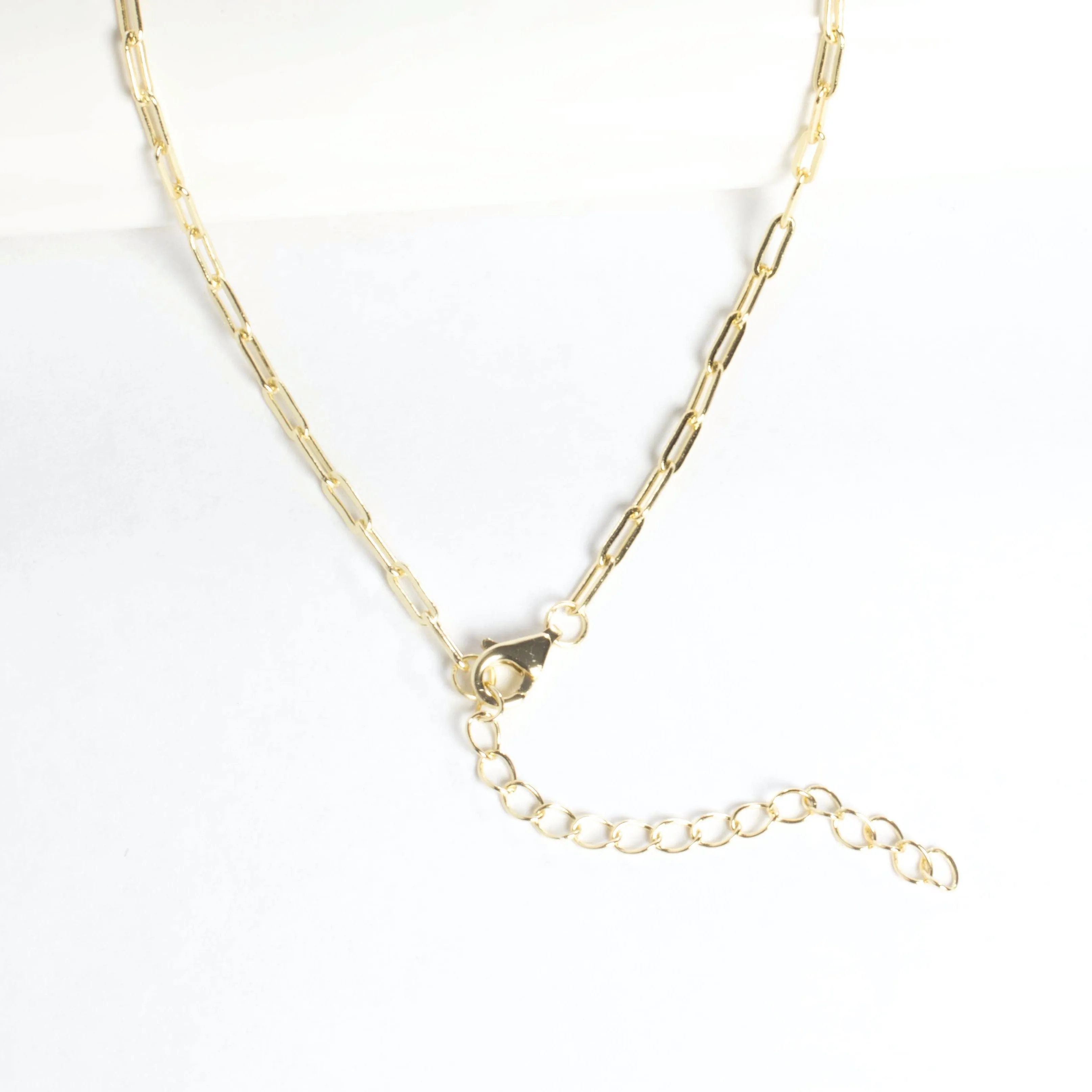 CZ Open Heart Necklace