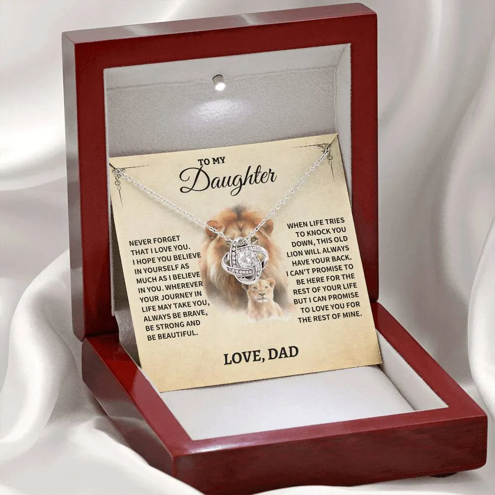 Daughter Gift-Believe In Yourself -From Dad