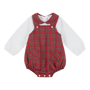 Deolinda Hope Tartan Romper