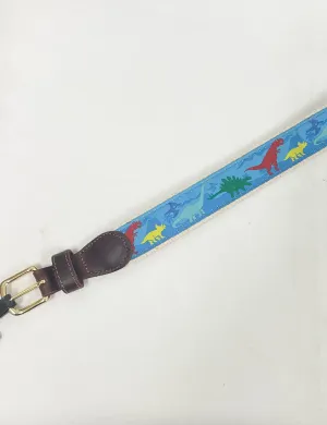Dinosaurs Cotton Web Belt