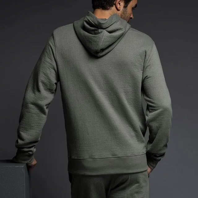 Dual Layer Hoodie Gunmetal