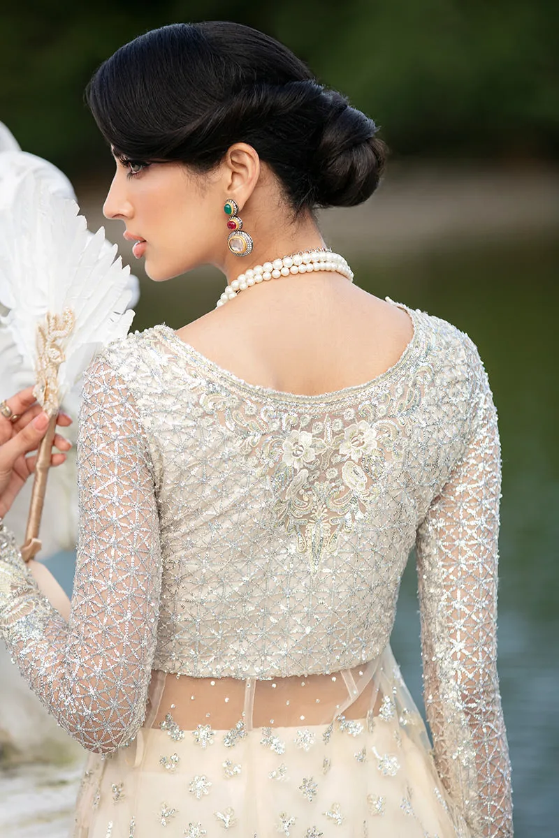Ember TDL22-04 | Mushq Serendipity Trousseau De Luxe 2022 Luxury Wedding Collection | Embroidered Net Suits