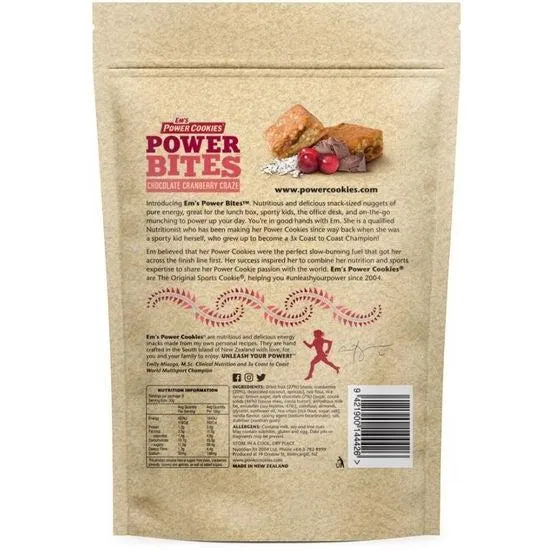 EMs Power Cookie Bites