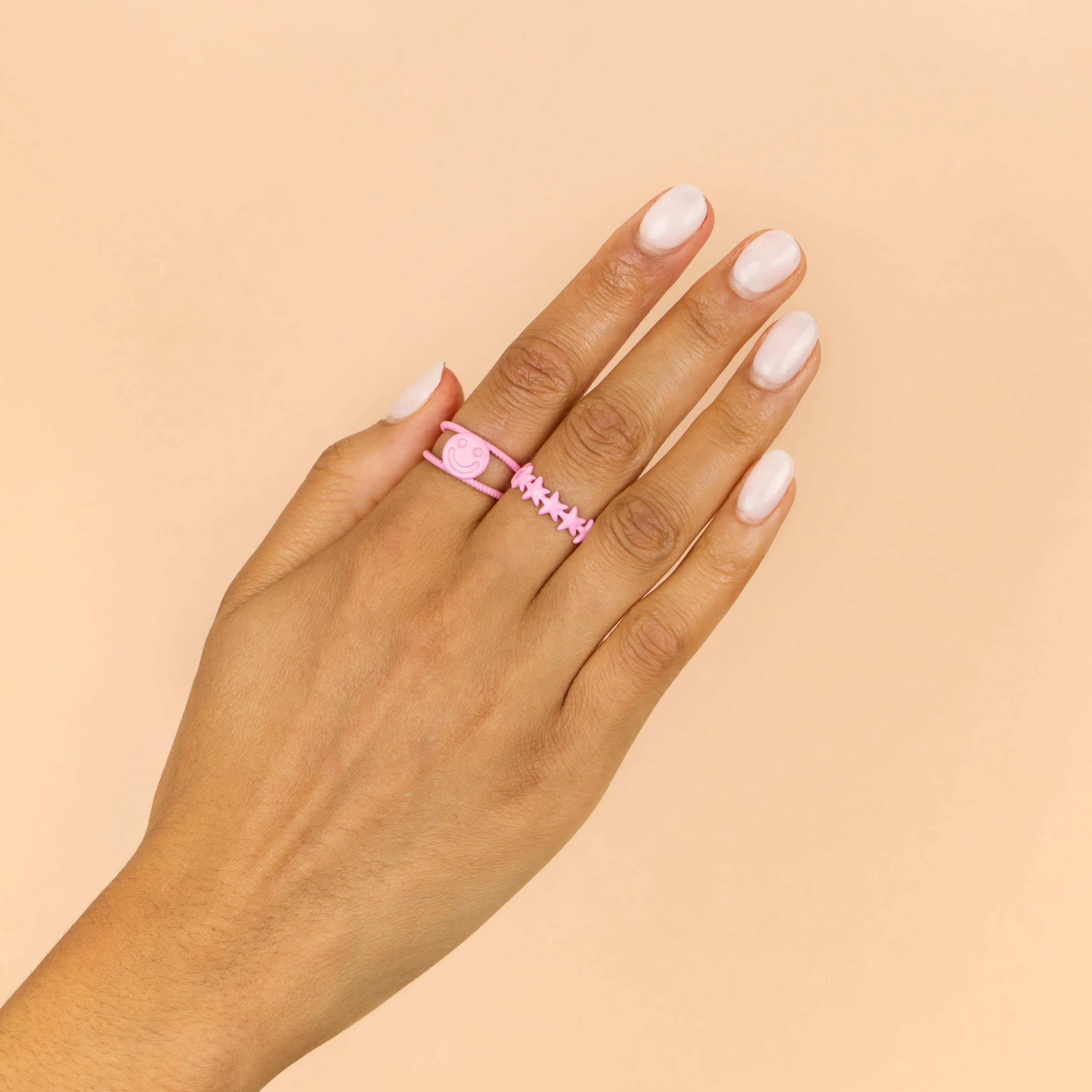 Enamel Multi Star Ring