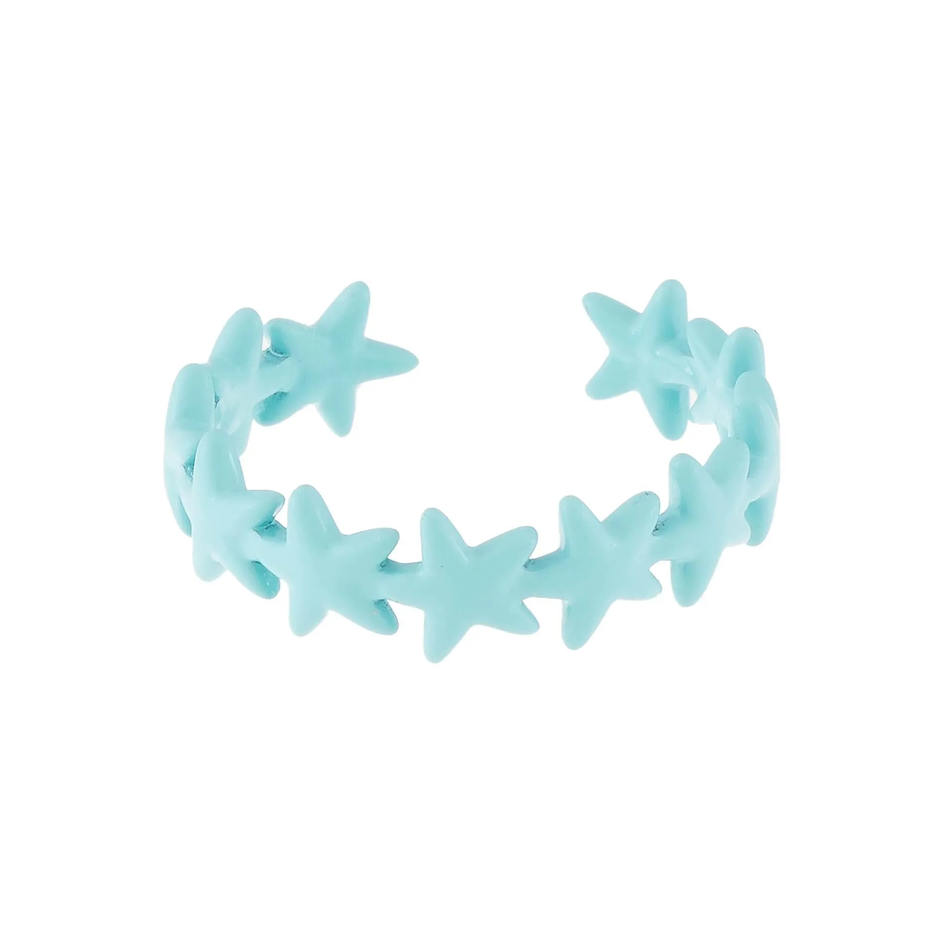 Enamel Multi Star Ring