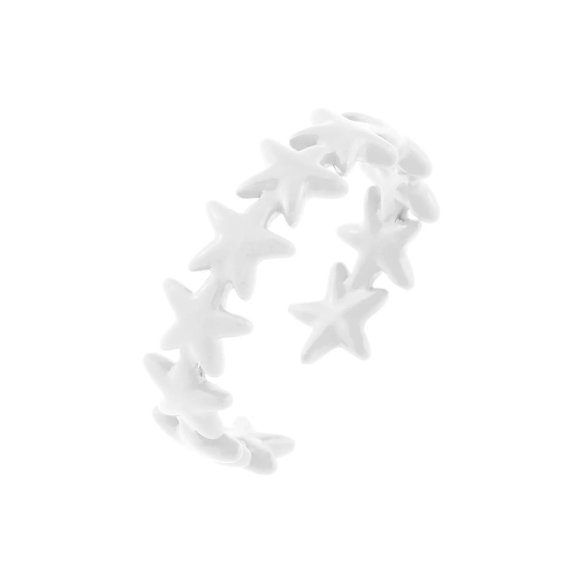 Enamel Multi Star Ring
