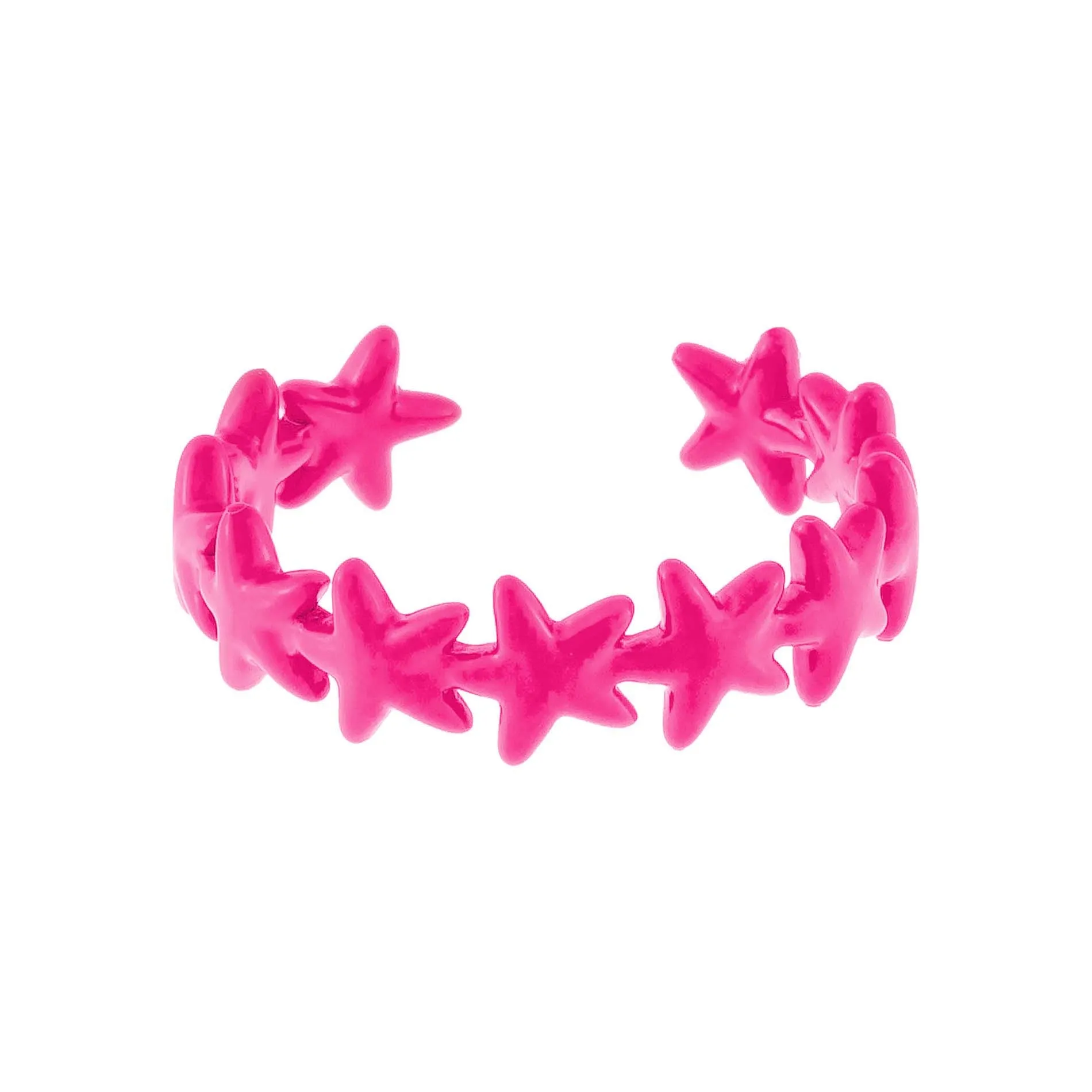 Enamel Multi Star Ring