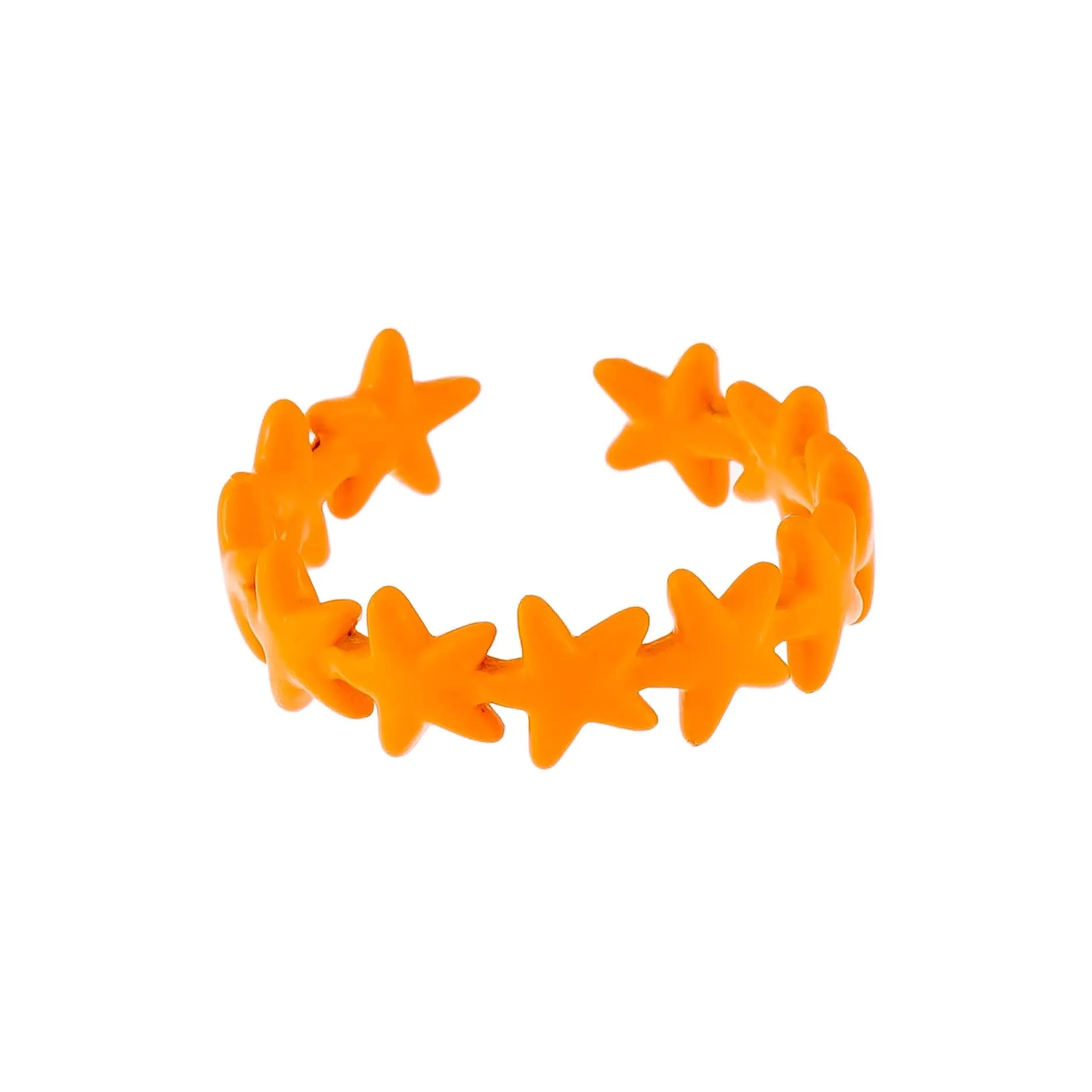 Enamel Multi Star Ring
