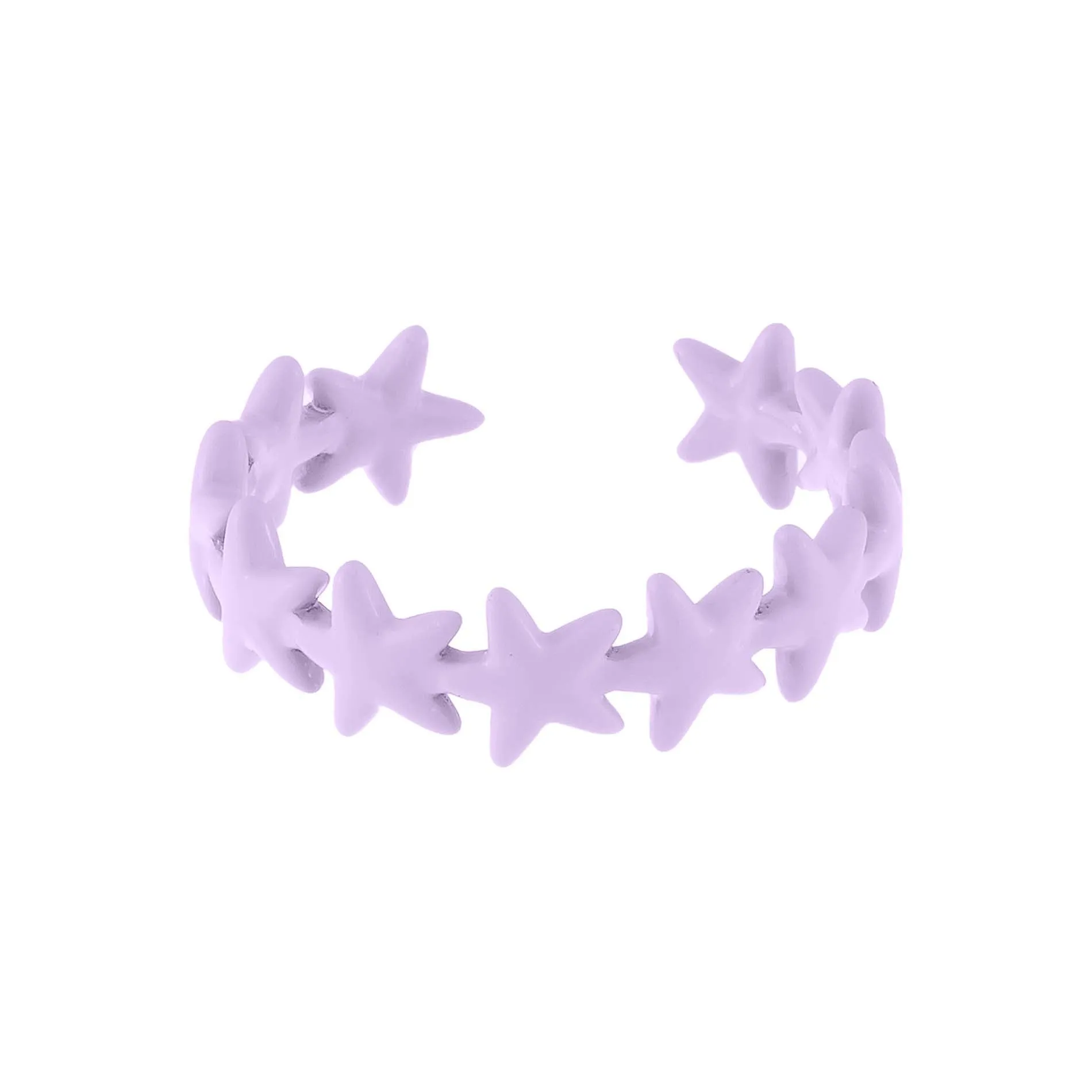 Enamel Multi Star Ring