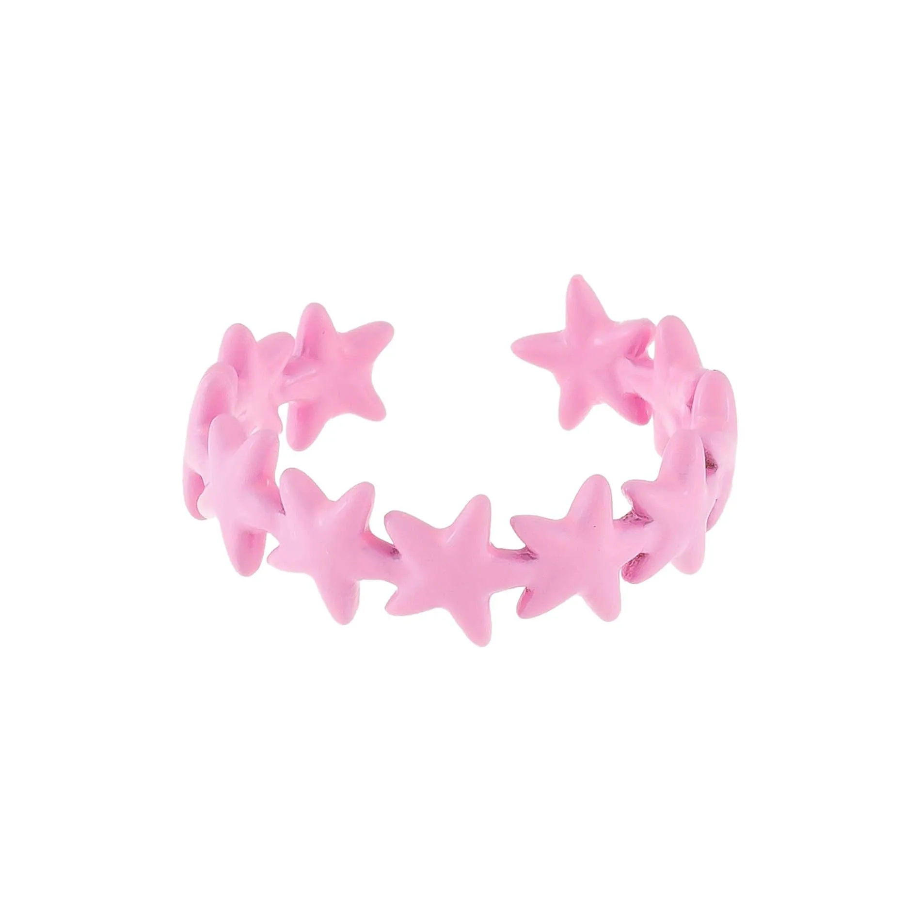 Enamel Multi Star Ring