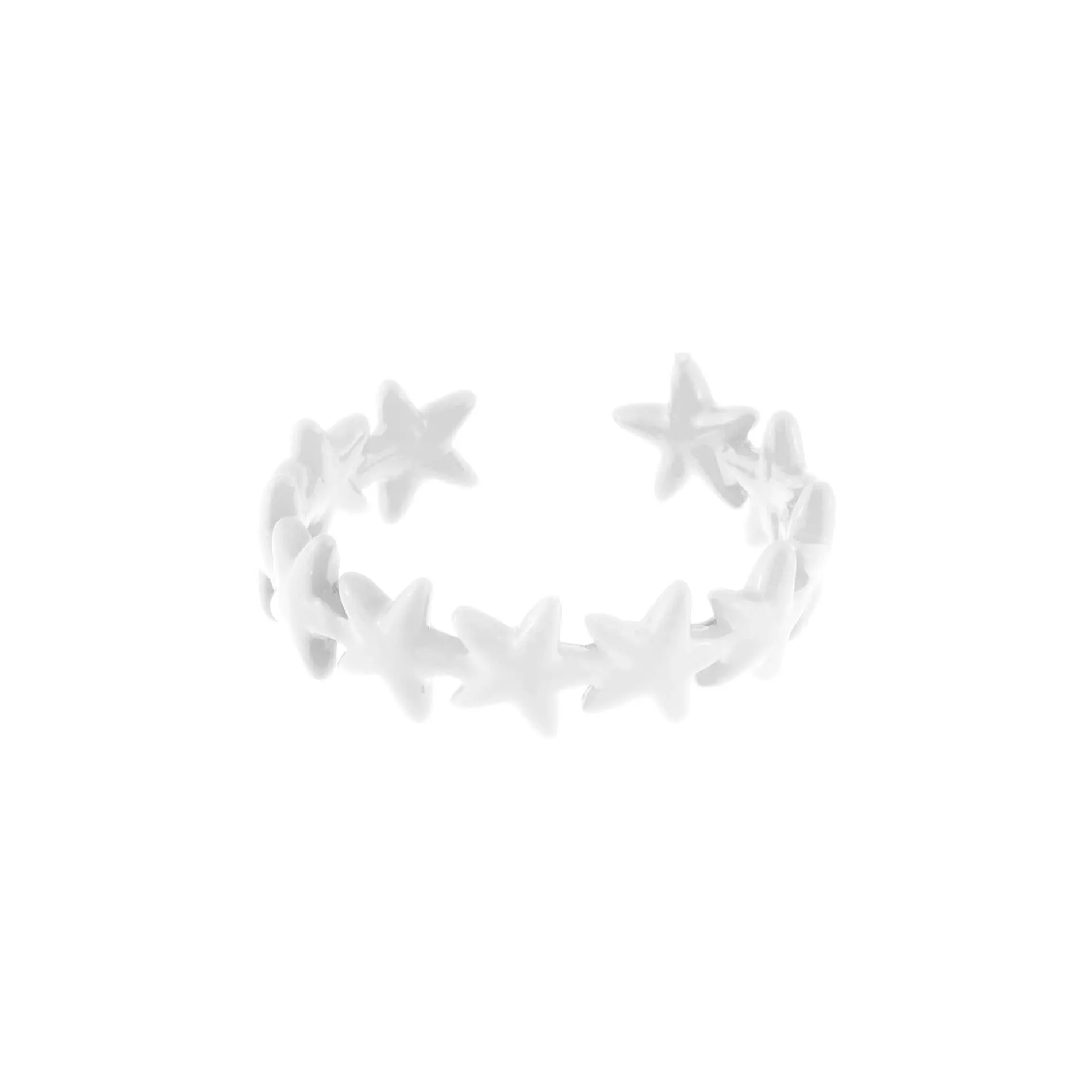 Enamel Multi Star Ring
