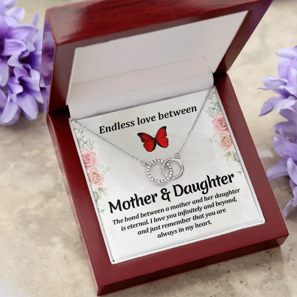 Endless love-Perfect Pair Mother & Daughter Necklace