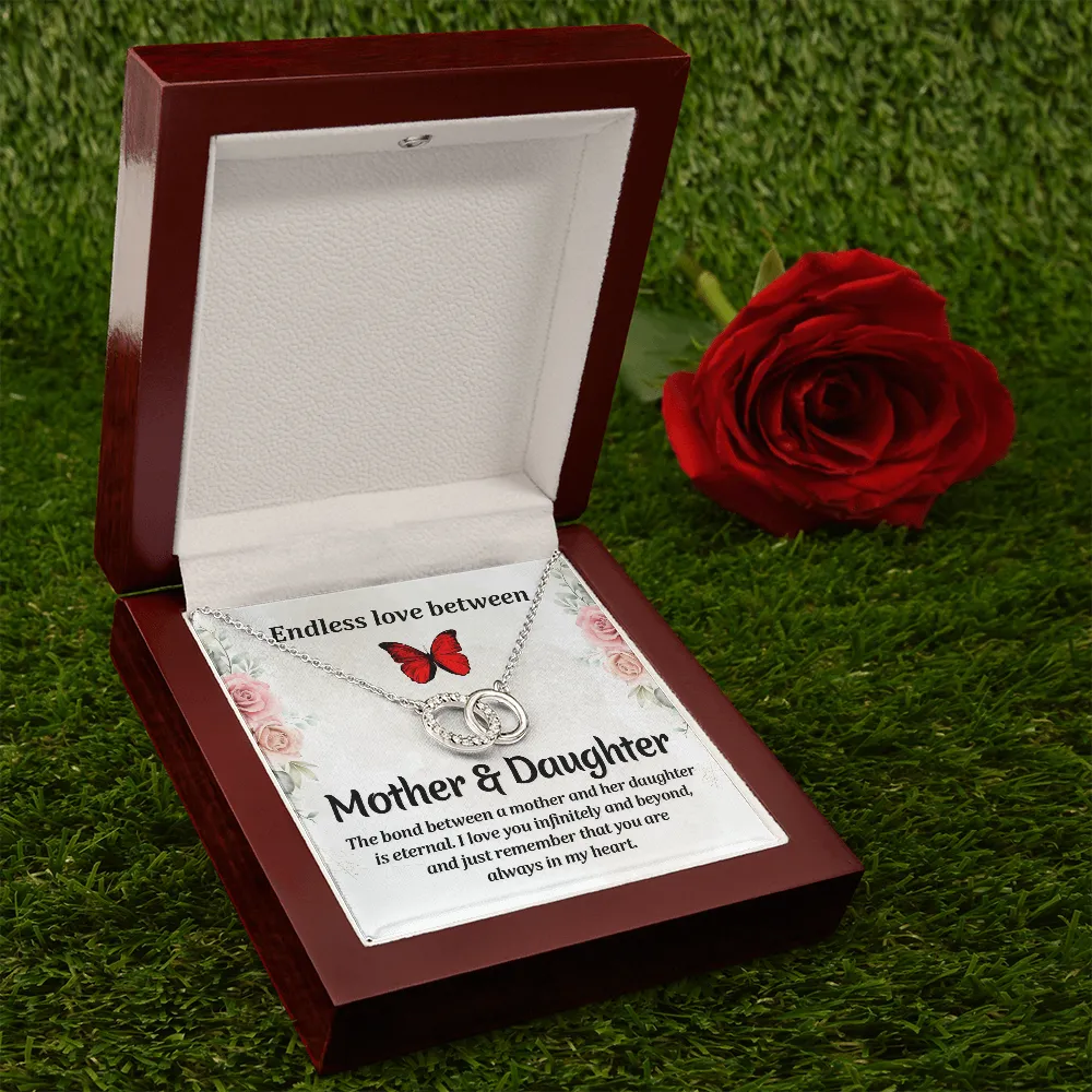 Endless love-Perfect Pair Mother & Daughter Necklace