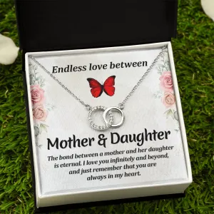 Endless love-Perfect Pair Mother & Daughter Necklace