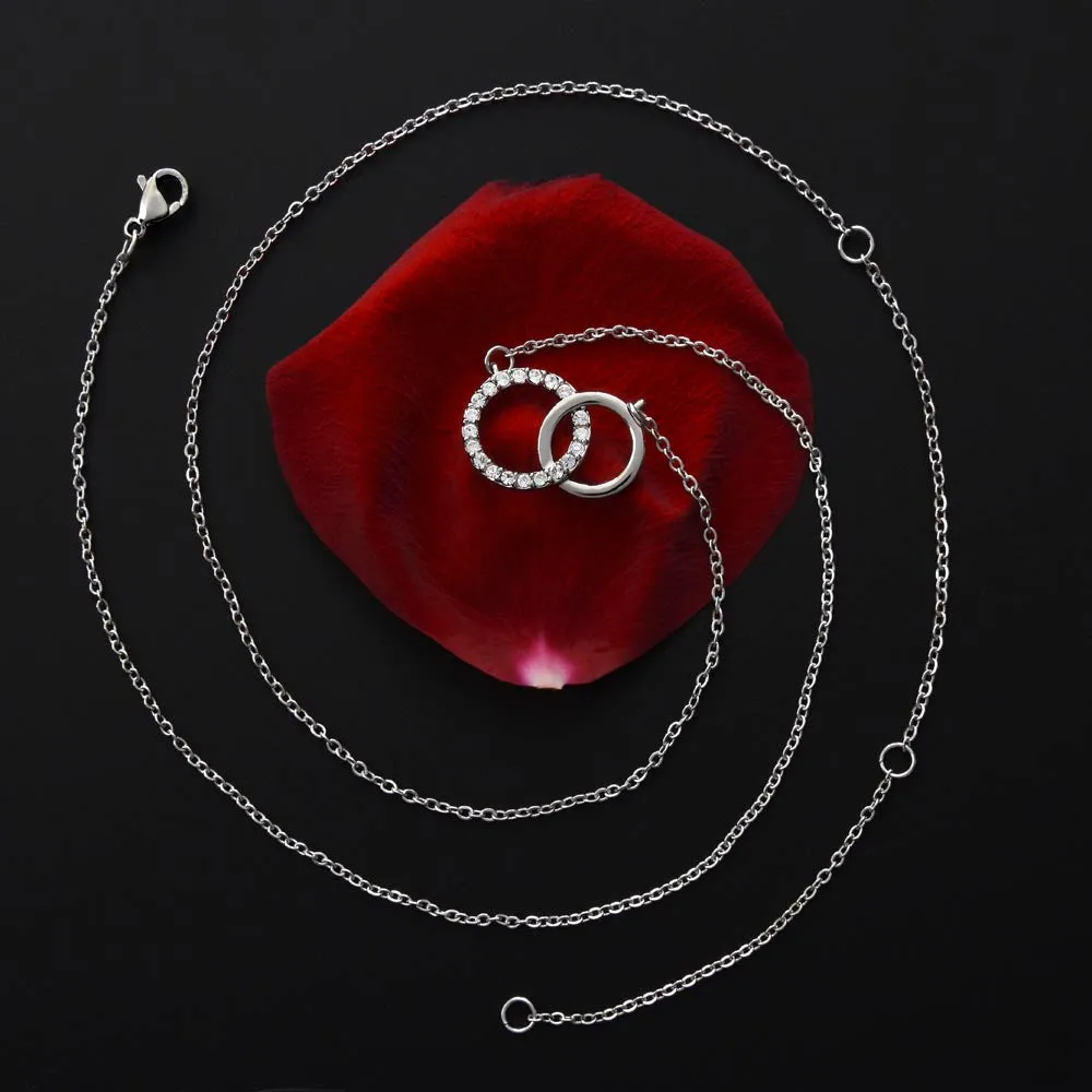 Endless love-Perfect Pair Mother & Daughter Necklace