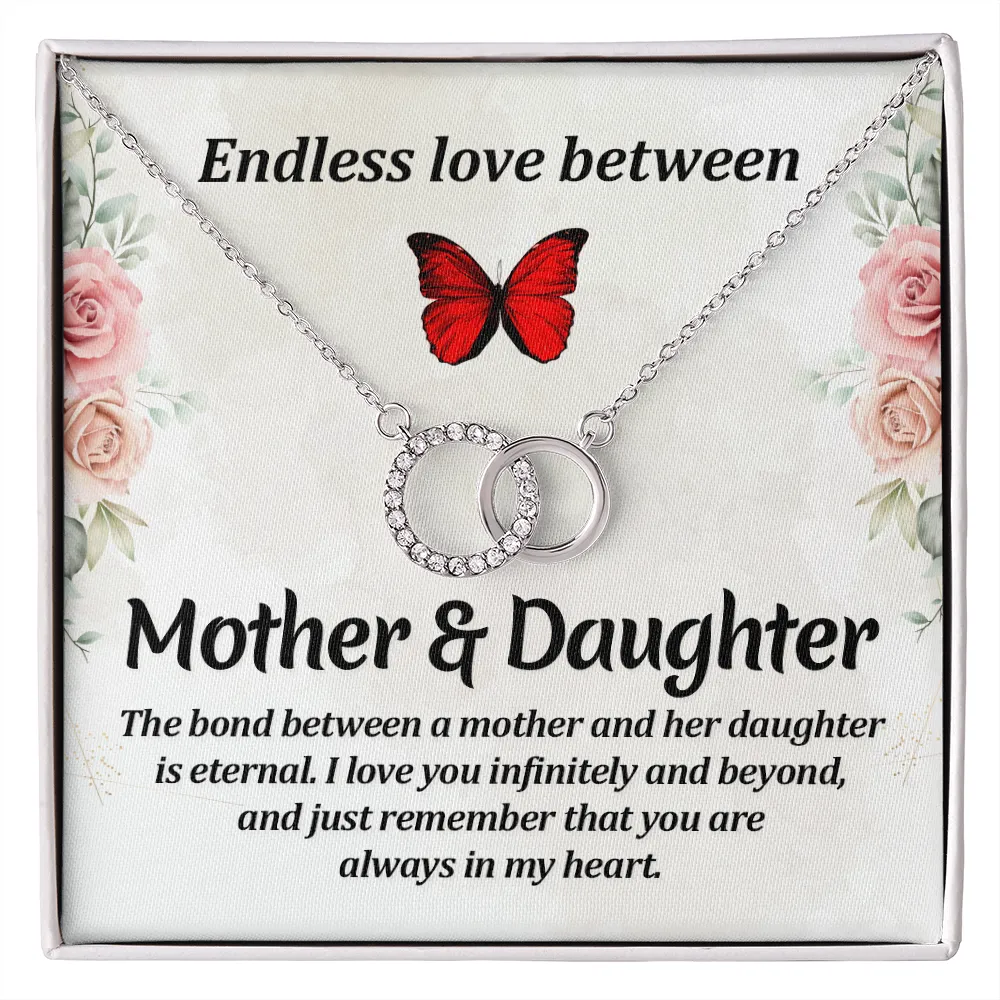 Endless love-Perfect Pair Mother & Daughter Necklace