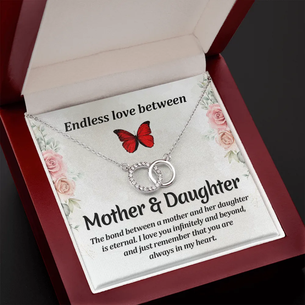 Endless love-Perfect Pair Mother & Daughter Necklace