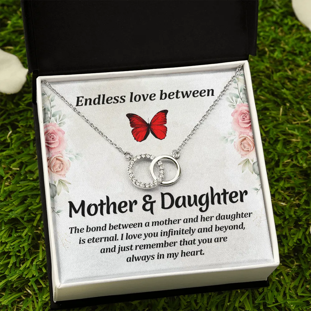 Endless love-Perfect Pair Mother & Daughter Necklace