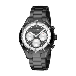 Esprit Men's 42mm Logan Fashion Black Dial Watch