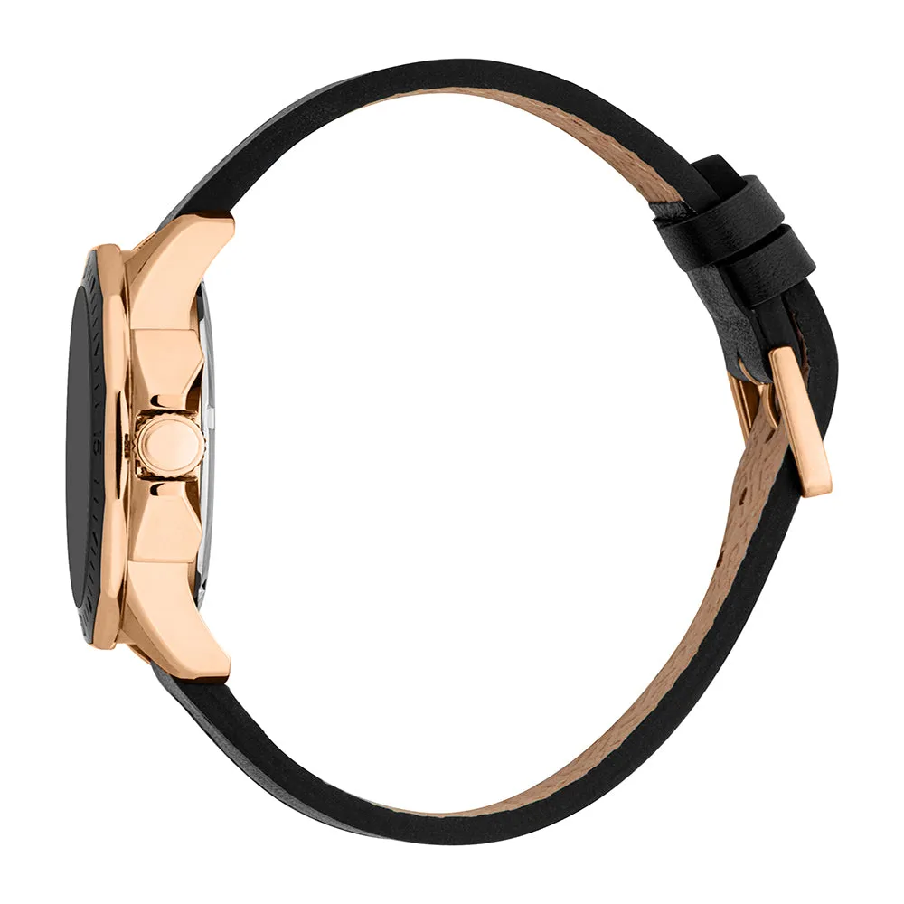 Esprit Men's 42mm Onyx Fashion Black Dial Watch