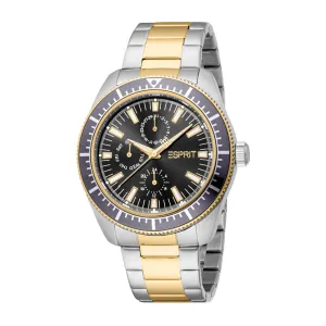 Esprit Men's 43mm Greyson Fashion Black Dial Watch