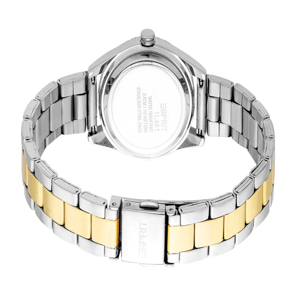 Esprit Women's 28mm Emery Fashion White MOP Dial Watch