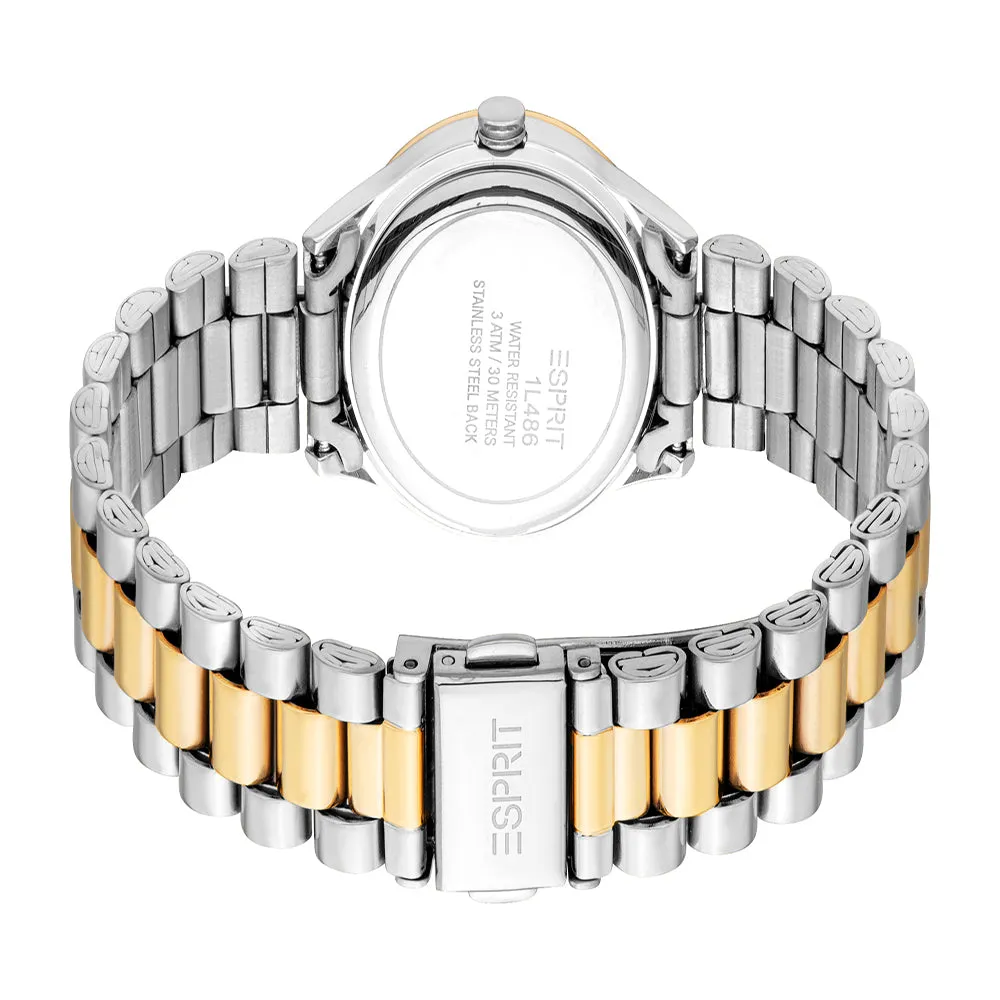 Esprit Women's 28mm Jessa Fashion Champagne Dial Watch